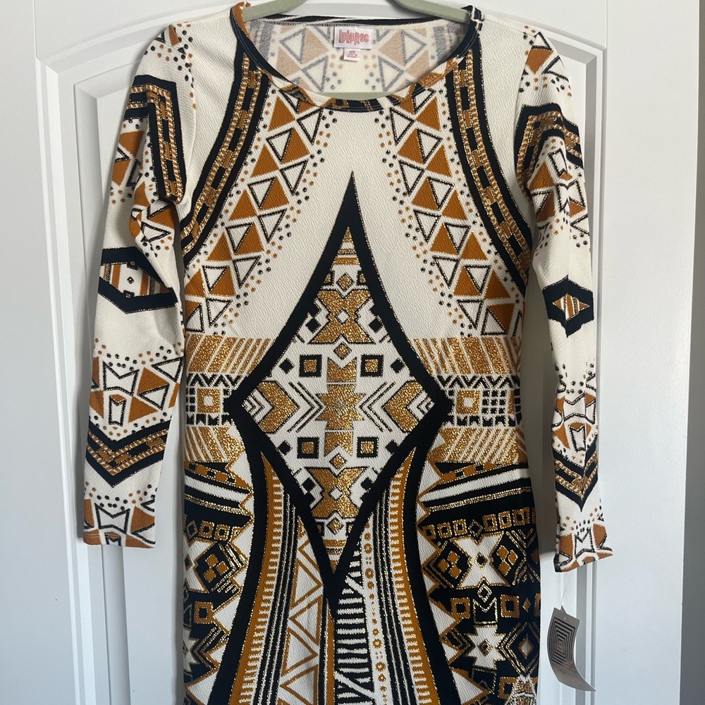 LuLaRoe Bodycon Debbie Dress XS NWT